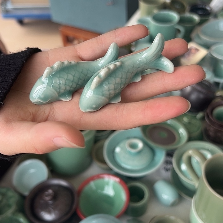 小米茶器龙泉青瓷