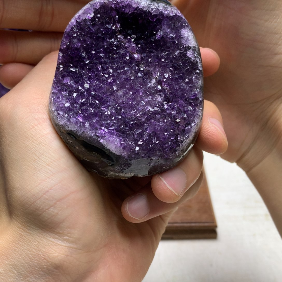 紫晶珠宝半成品未镶嵌