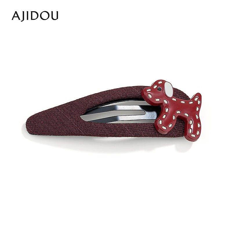 AJIDOU阿吉豆鸭嘴夹时尚侧夹刘海夹发卡洋气香蕉夹大号小夹子