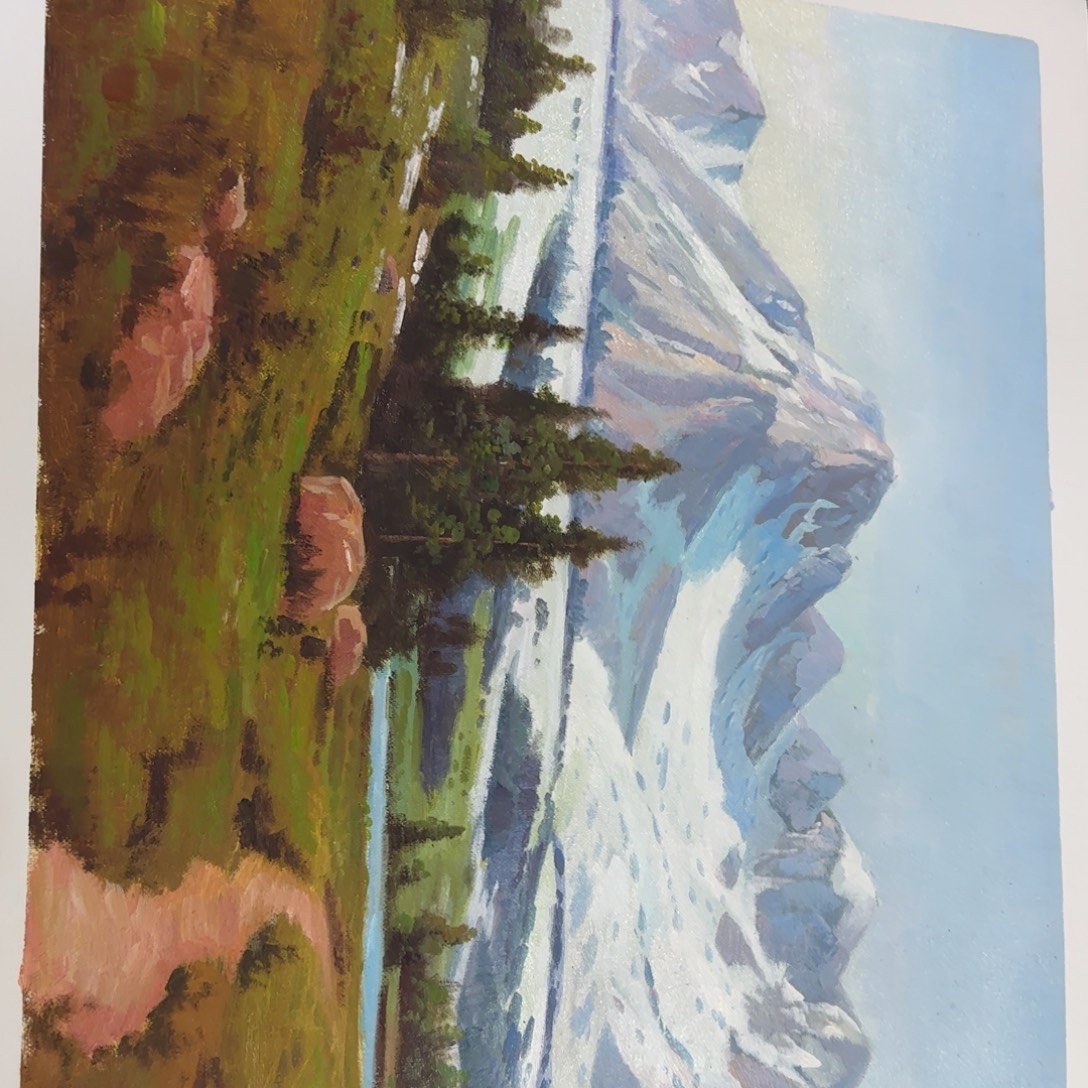 油画哈哈真的是太给力太多