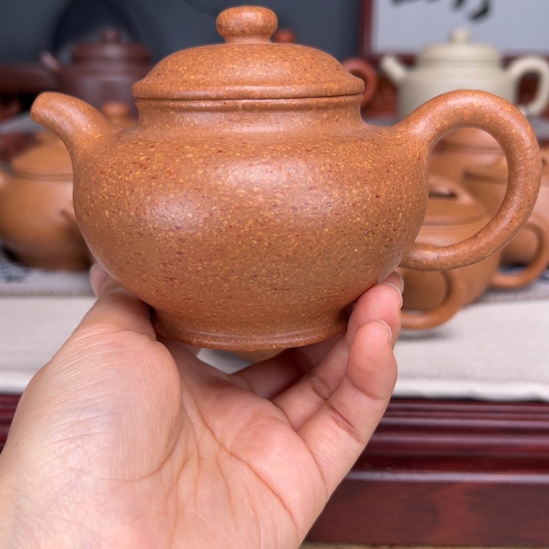 茶壶紫砂梨皮黄的300
