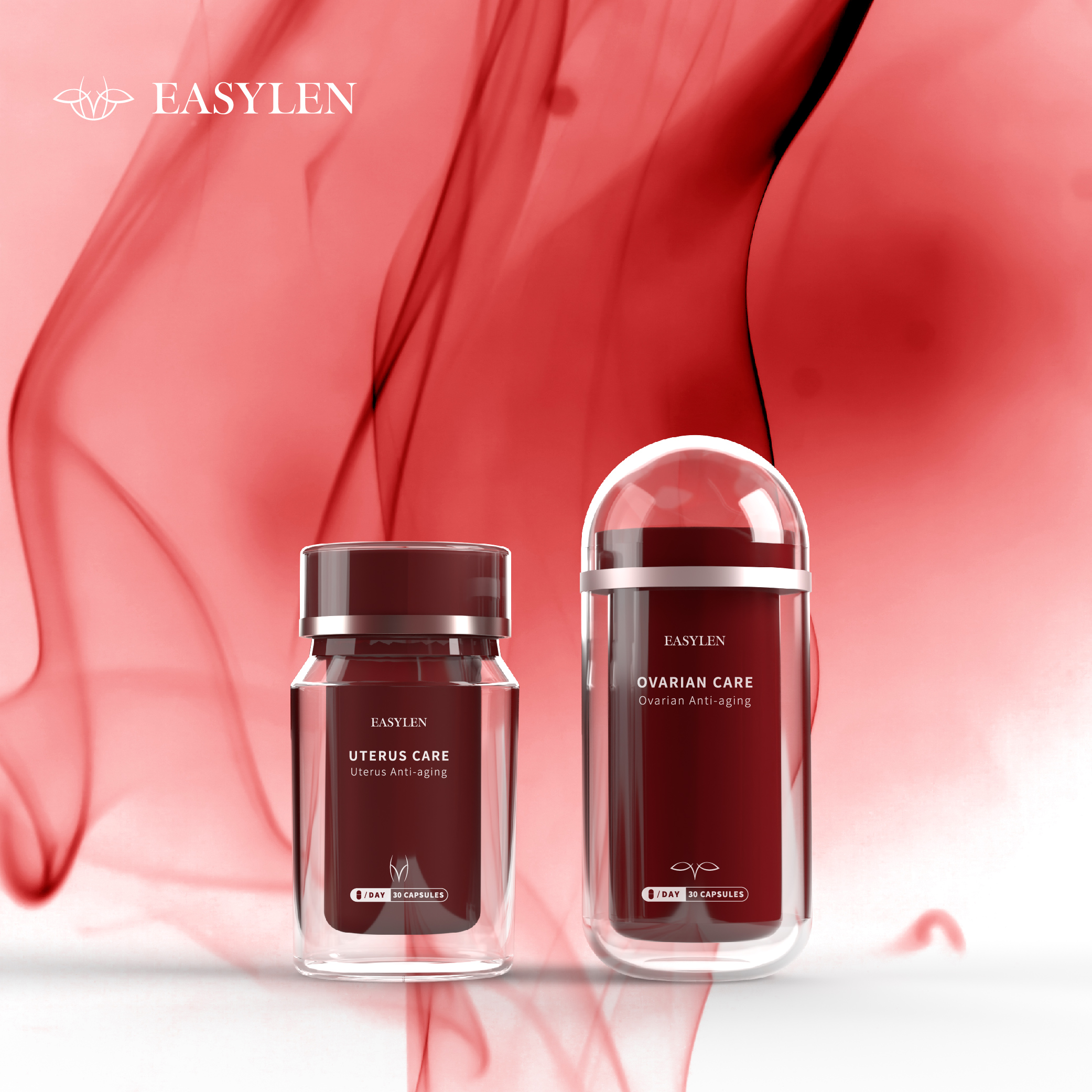 EASYLEN 卵巢保养套盒 (30粒/瓶+30粒/瓶)/盒