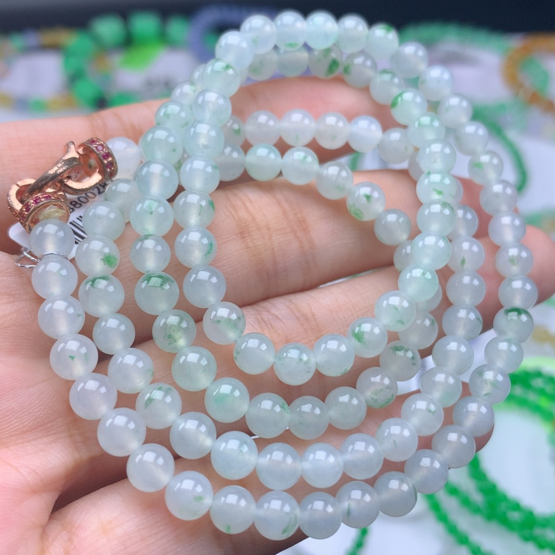 翡翠手链未镶嵌卡