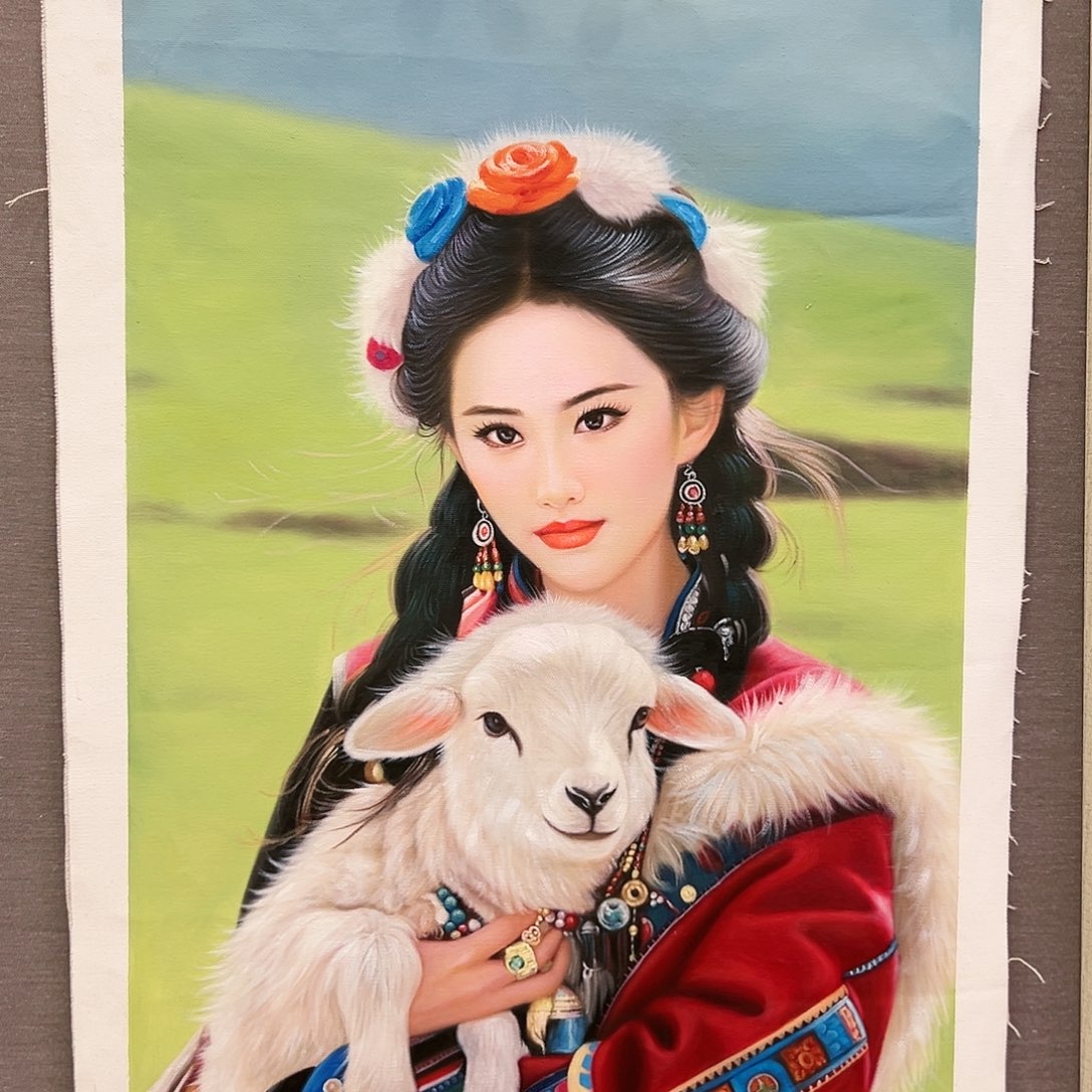 国画二郎展览原作