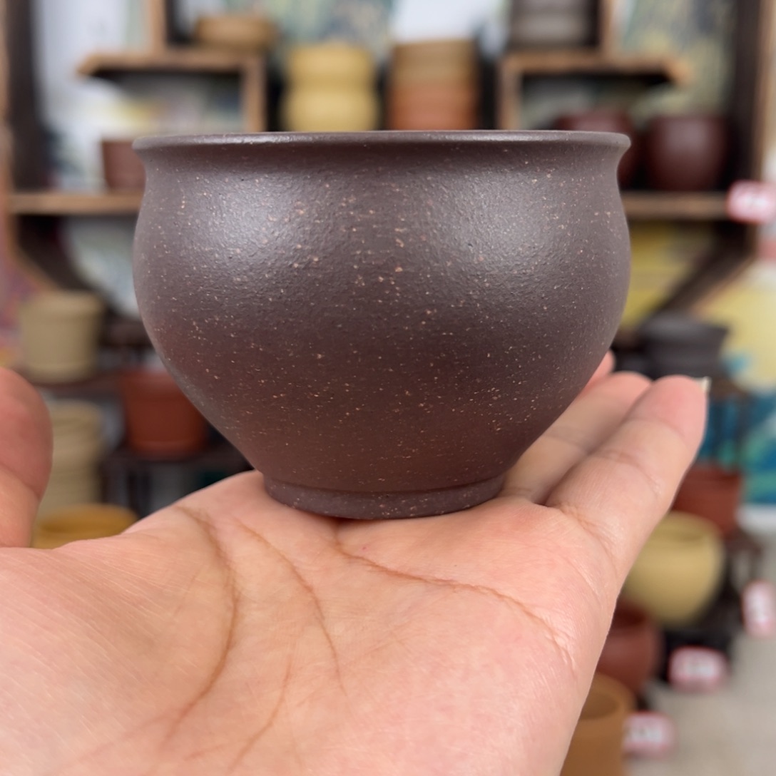 紫砂茶杯拙器甄选，纯原本矿。