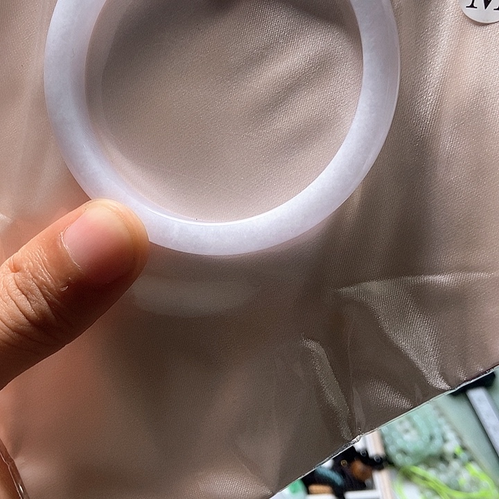 翡翠未镶嵌颈饰手镯61白月光