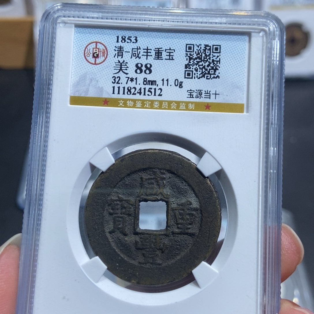 铜大头，咸丰源十，1512