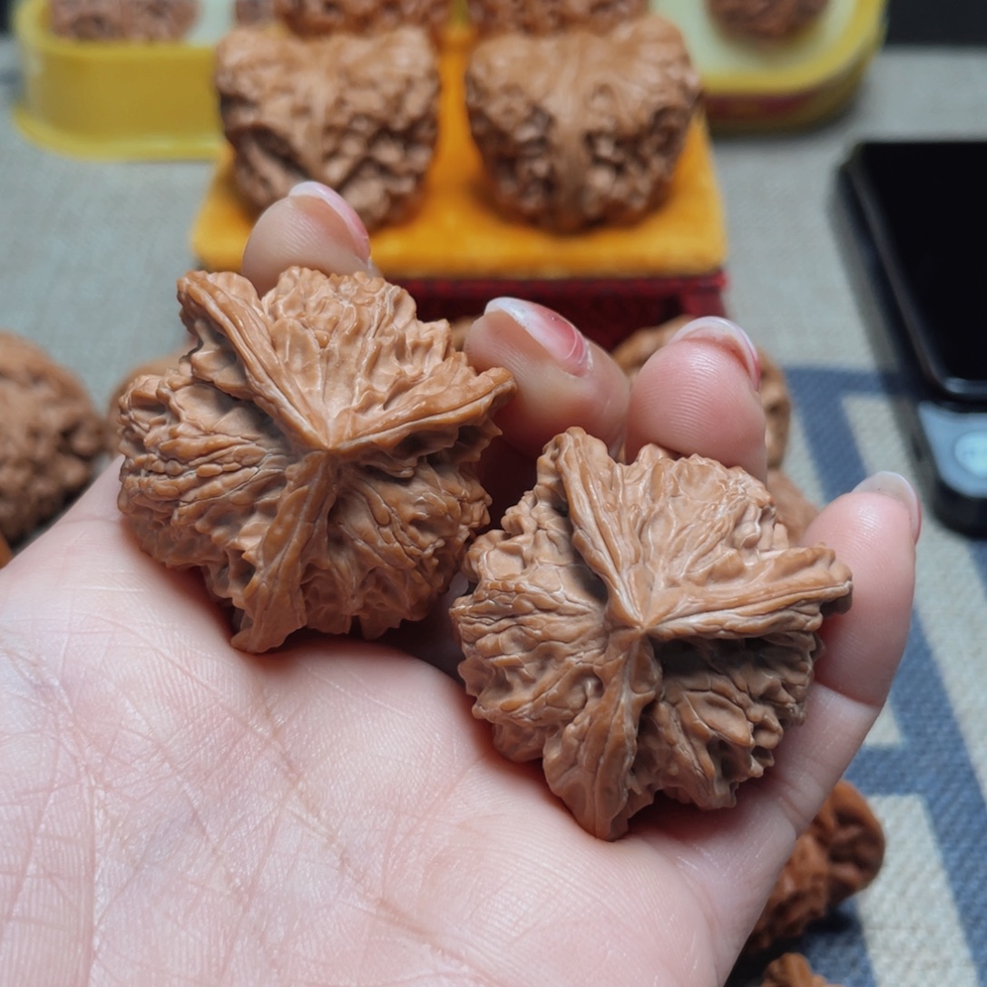 吊坠文玩核桃36盘山三棱