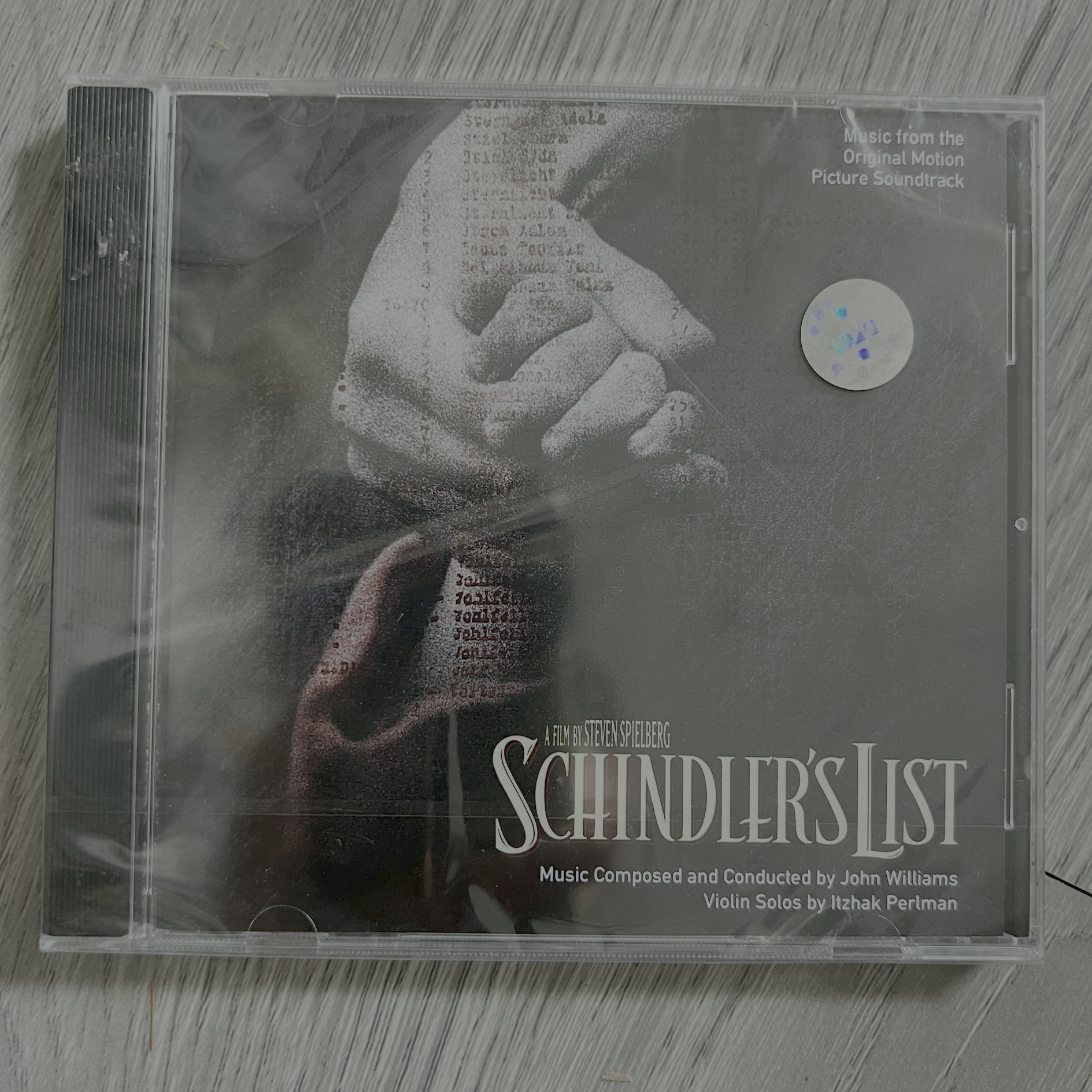 现货CD 辛德勒的名单 帕尔曼小提琴演绎 Schindler's List 未拆