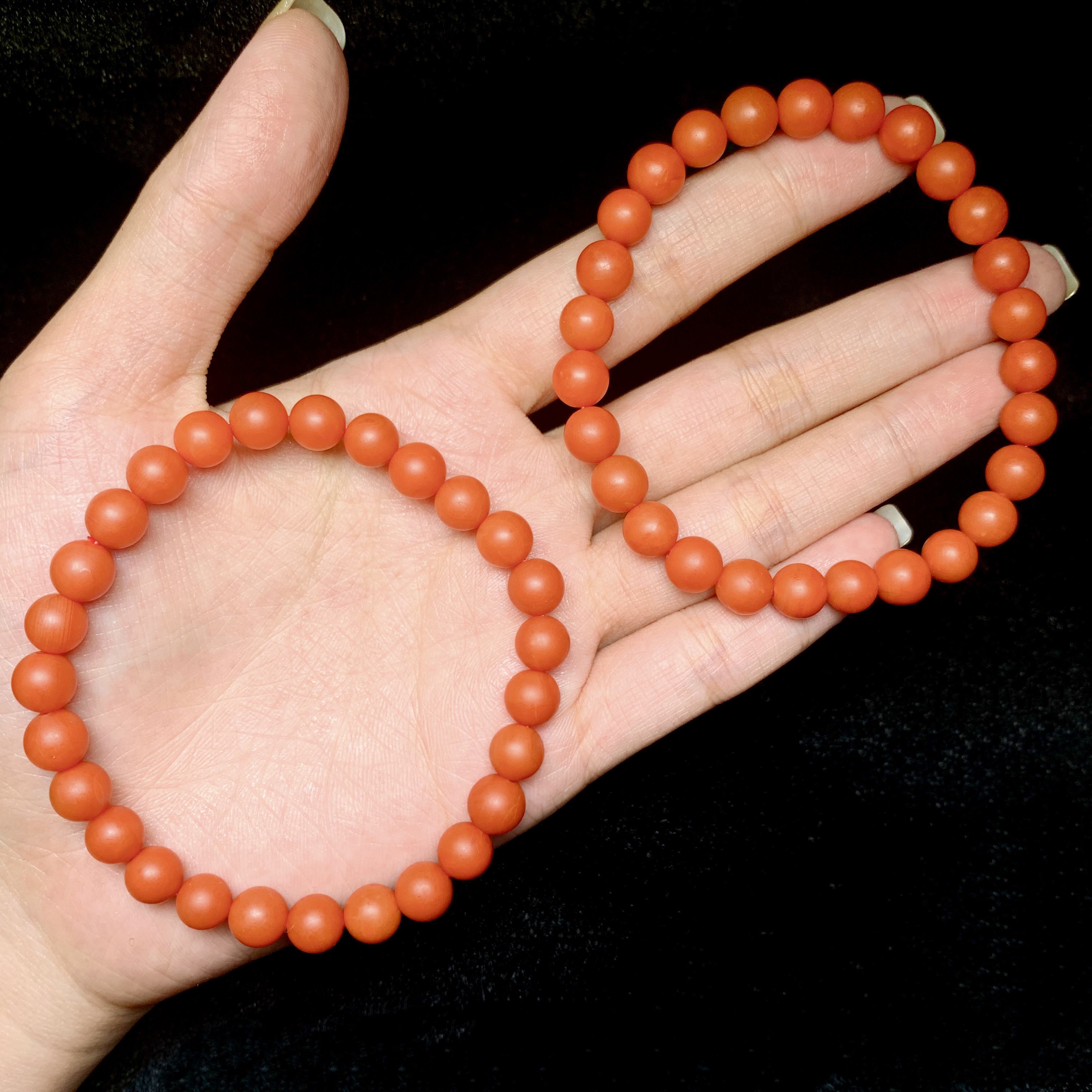 【云上好物】 DS68747-南红单圈手串-多样性发一件-6mm（甄选）