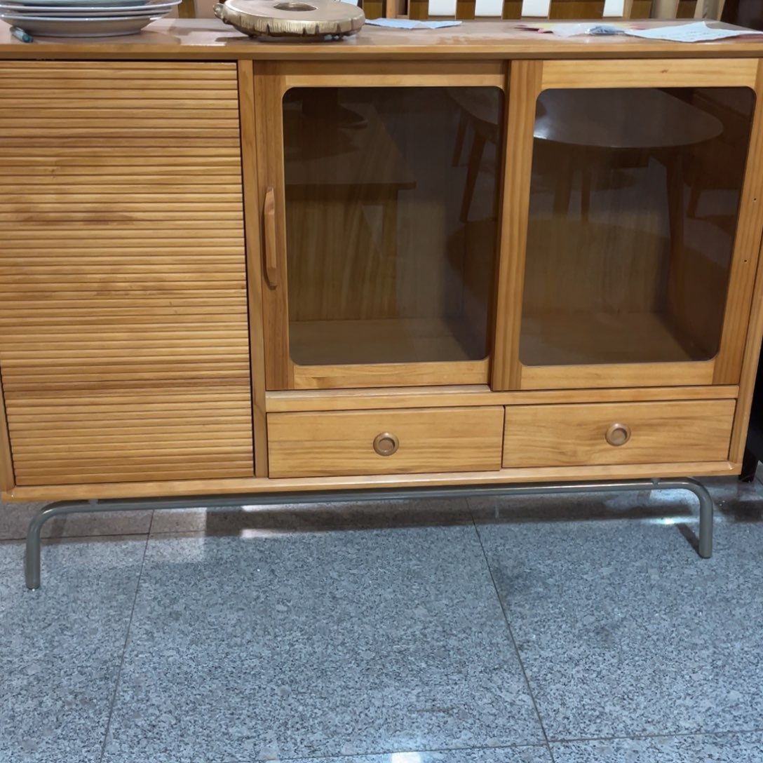 木樱桃木色餐边柜1.2