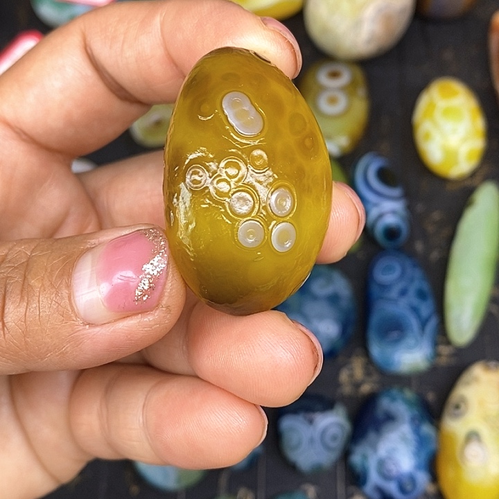 花眼手把件无孔饰品