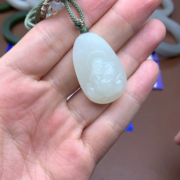 和田玉珠宝半成品未镶嵌