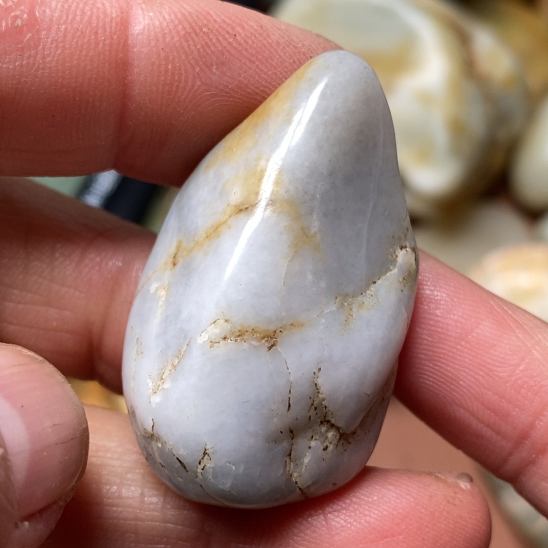 和田玉挂件银S925镀金镶嵌