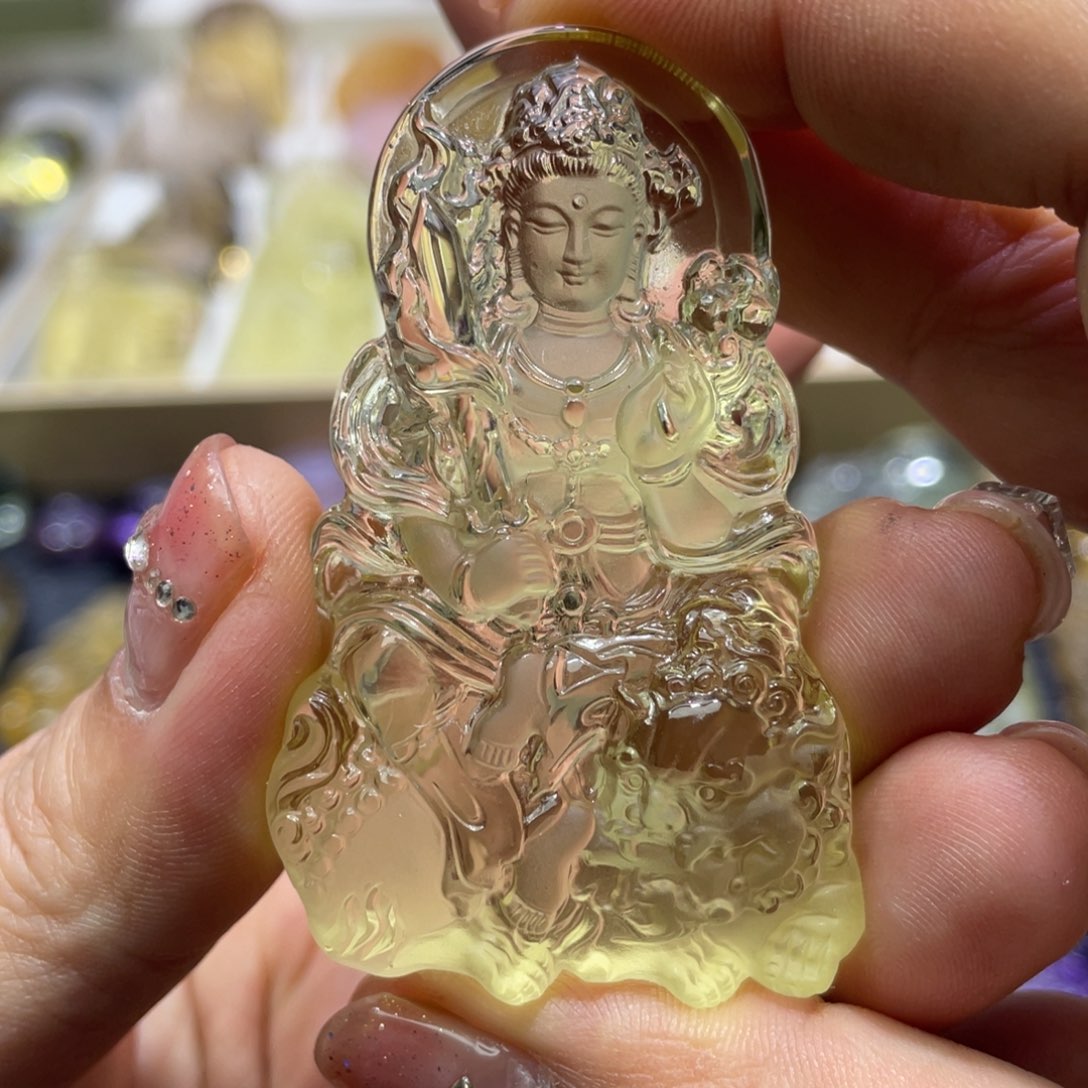 水晶颈饰未镶嵌定制