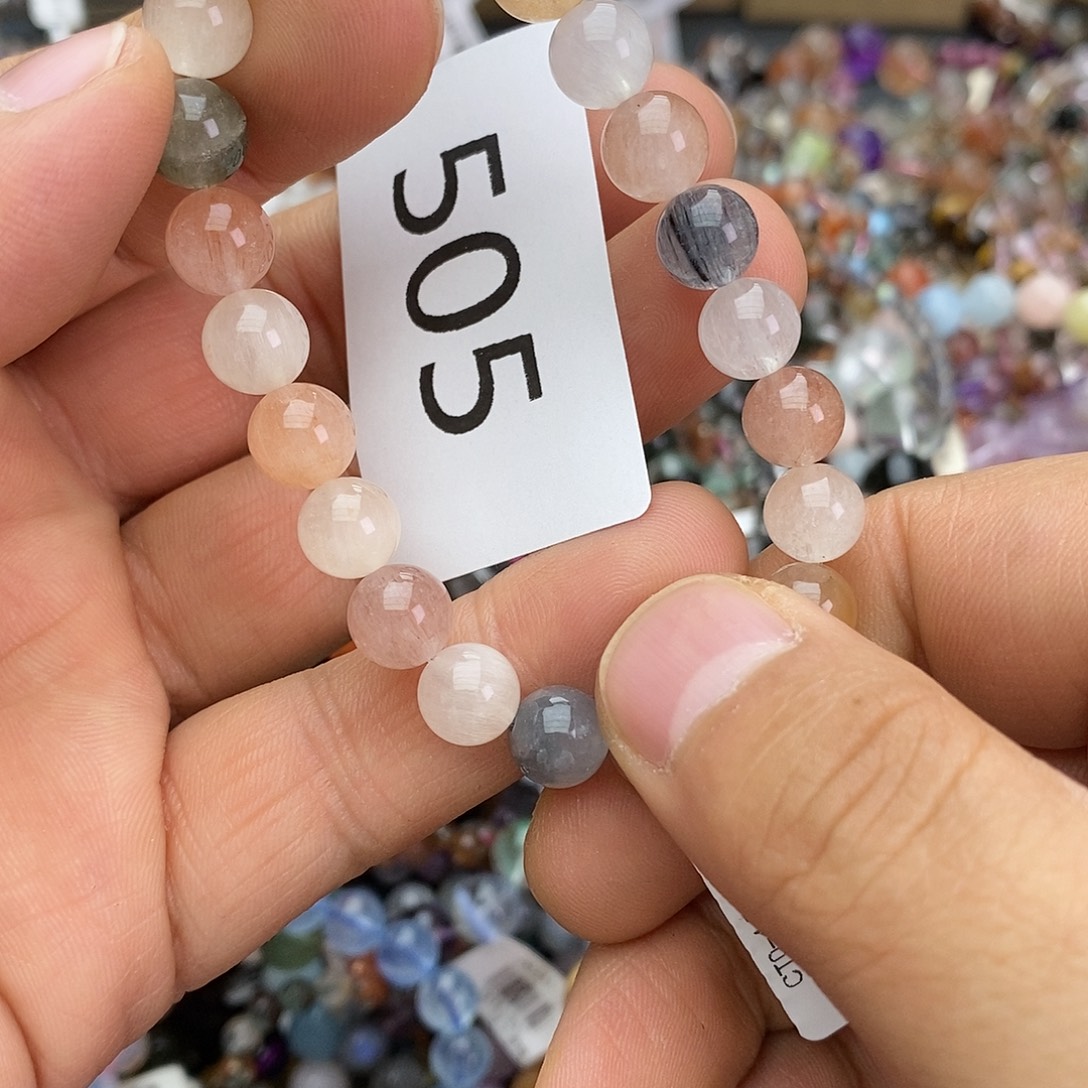 水晶未镶嵌手链手链