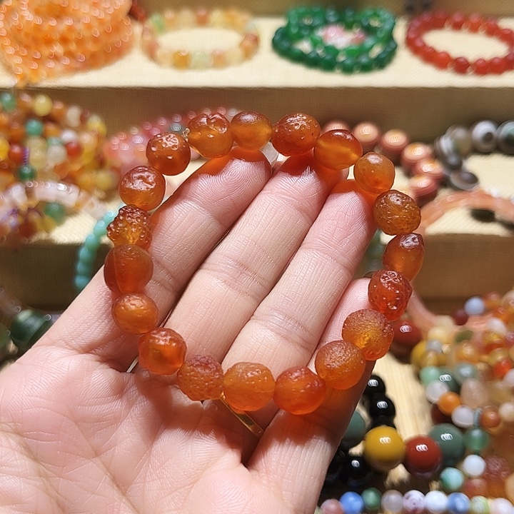 玛瑙/玉髓未镶嵌手链