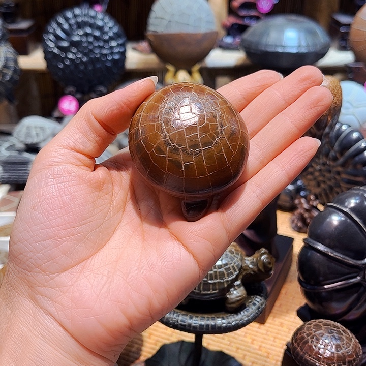 用***5石材龟纹石小精品