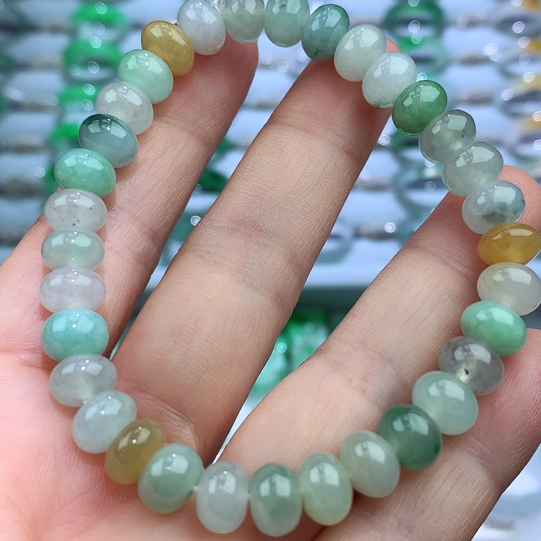 未镶嵌戒指翡翠手串