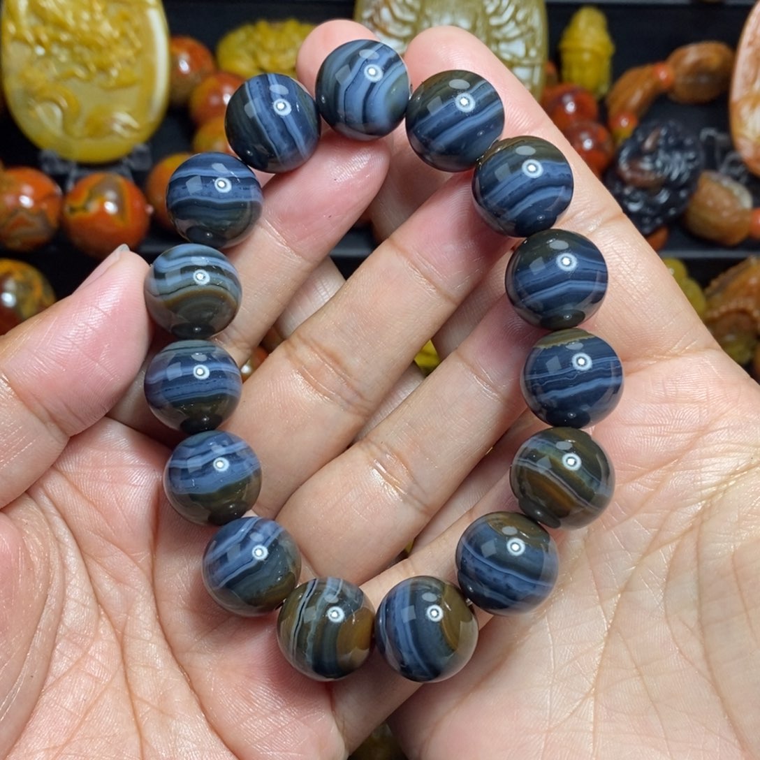 玛瑙/玉髓战国红未镶嵌晕**乎