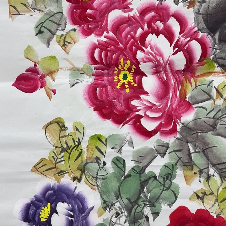 国画手绘国画作品