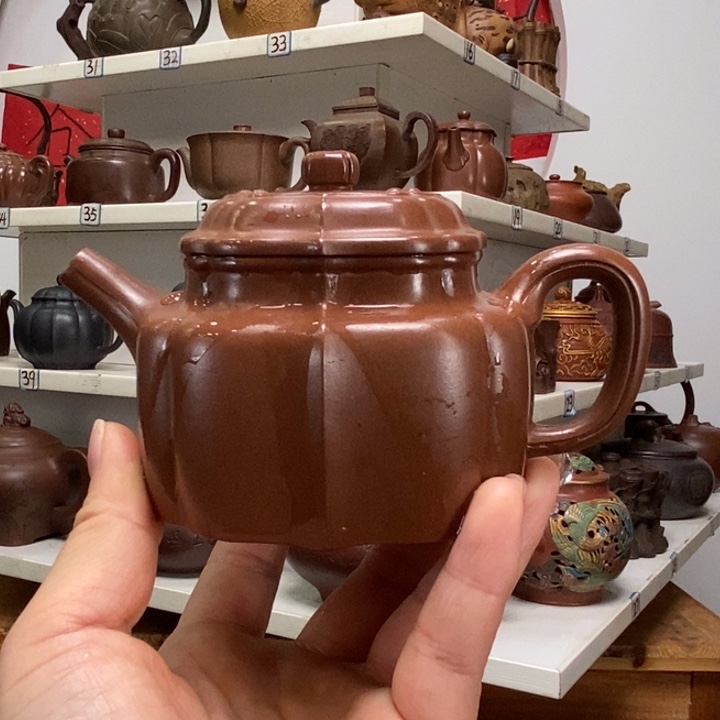 紫砂茶壶全手工制作的