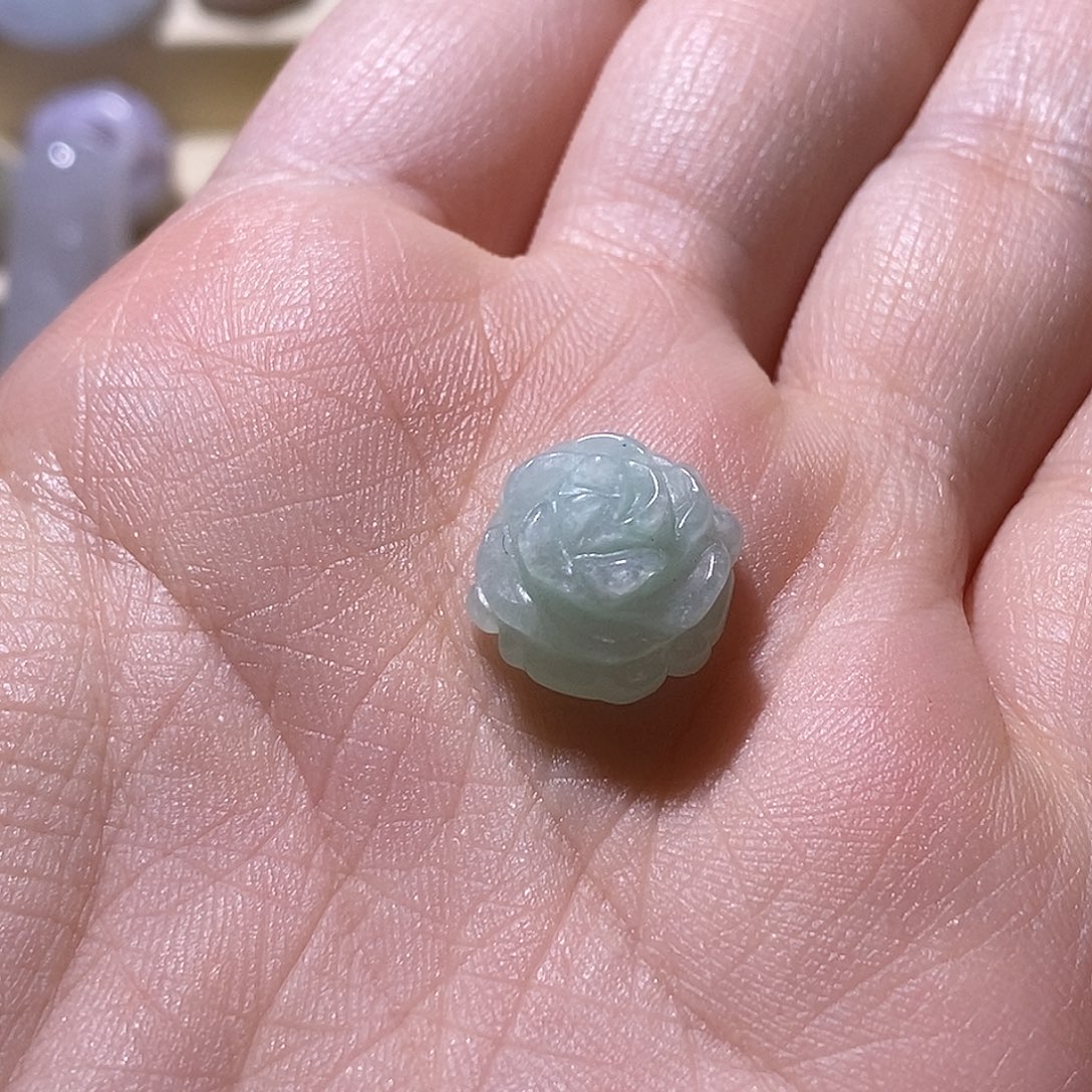 美***美翡翠散珠未镶嵌翡翠