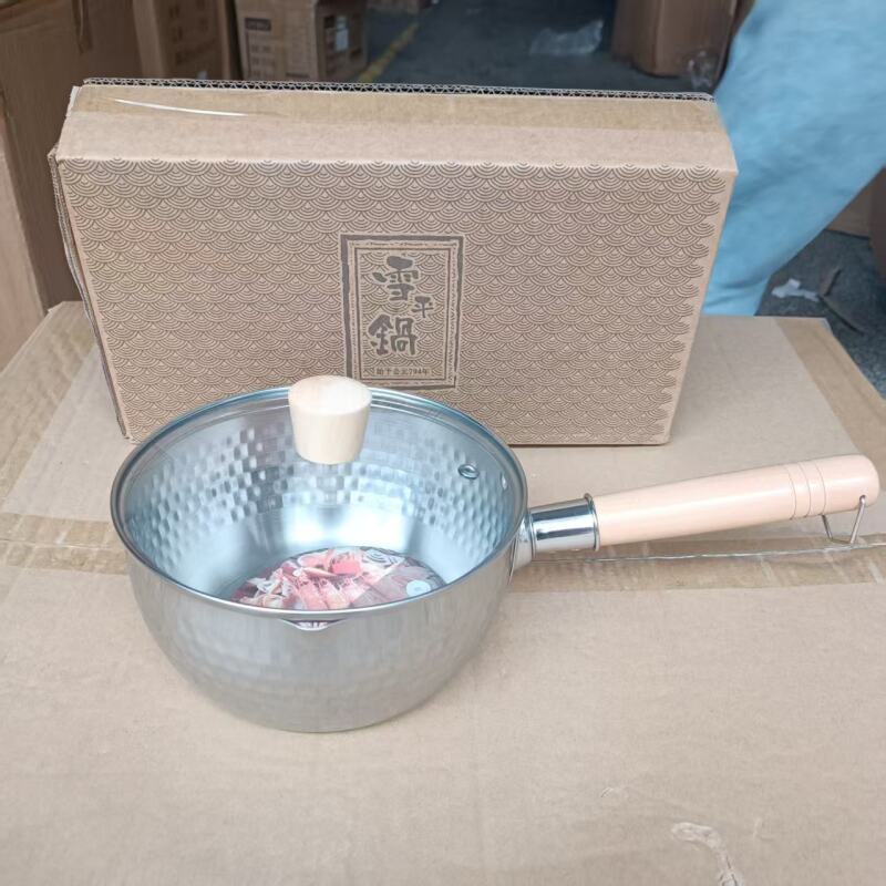 雪平锅双口小奶锅CM