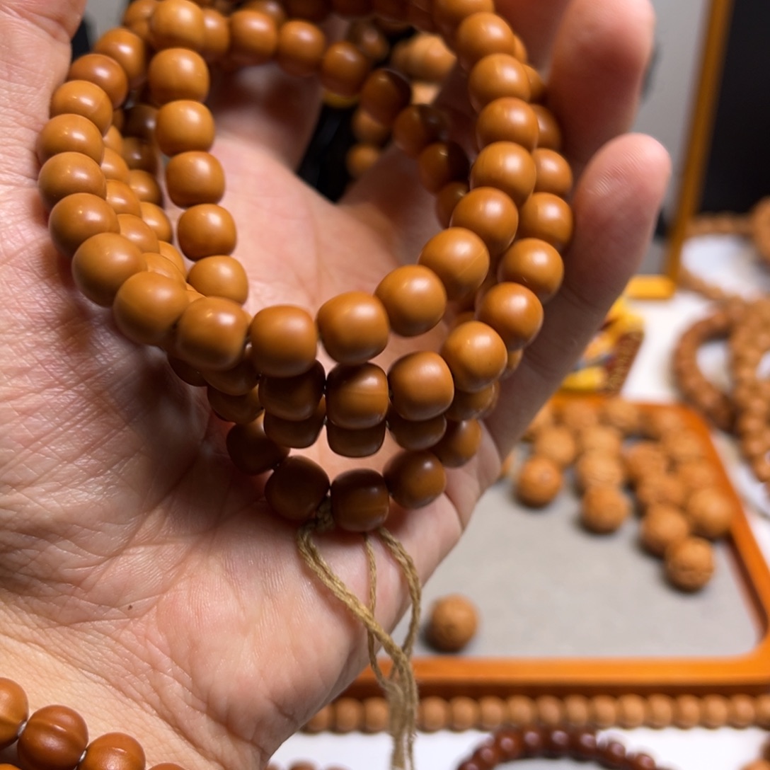 手串猴头核桃体验款108微瑕尺寸10