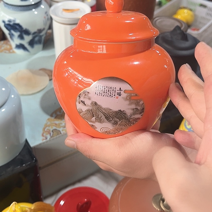 茶叶罐储物罐密封罐！