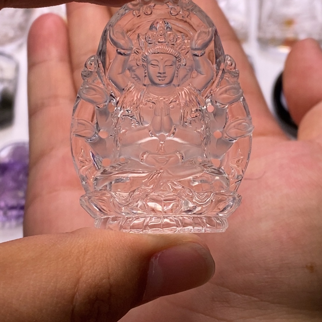 ѵ***º水晶颈饰未镶嵌定制