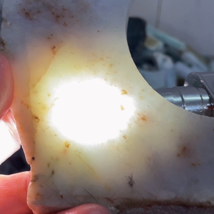 翡翠吊坠(不含链)未镶嵌天然翡翠边角料