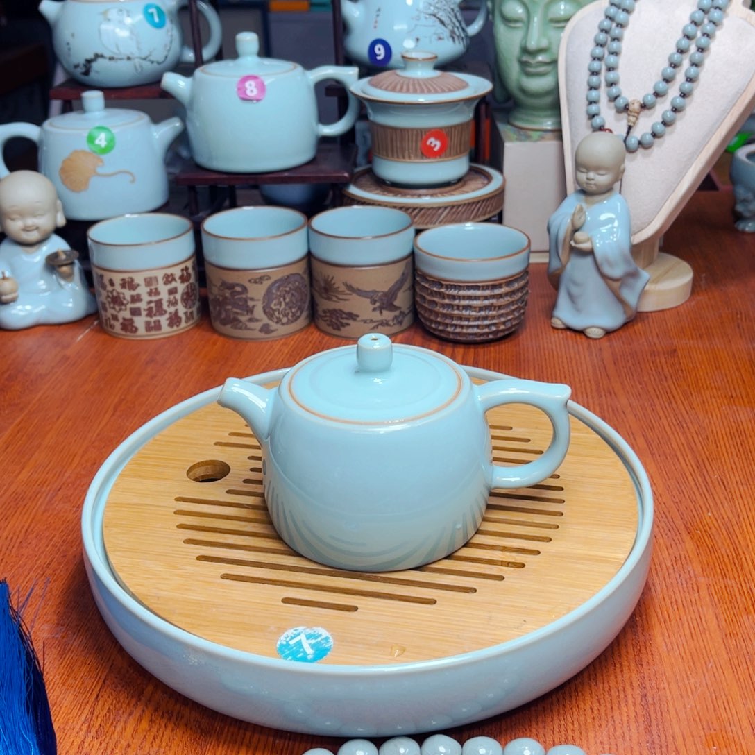 【闪购商品】河南御龍窑，茶器摆件，手串