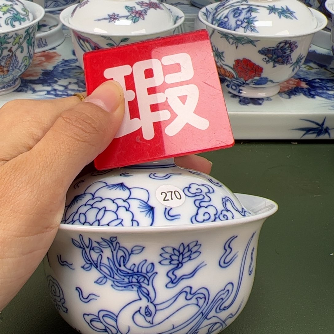 杯景德镇纯手绘茶具270