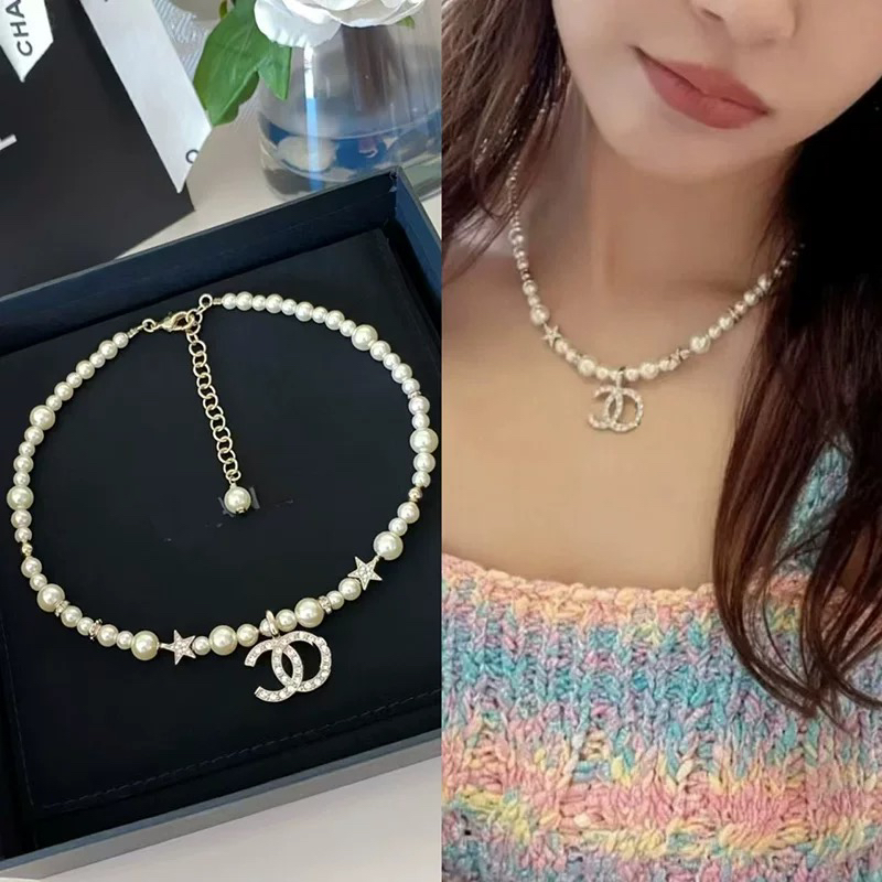 铜合金项链 经典吊坠小香风项链