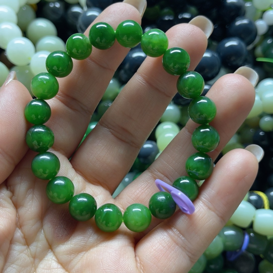 和田玉手链未镶嵌