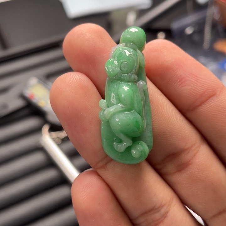 翡翠未镶嵌挂件翡翠首饰