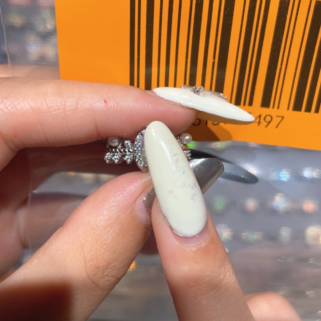 欧泊银S925镶嵌欧泊戒指小***君