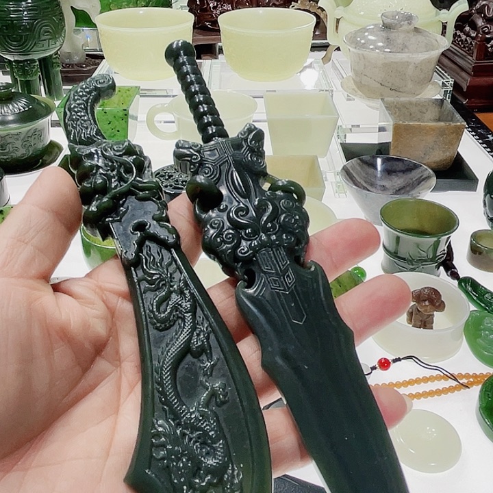 和田玉挂件未镶嵌