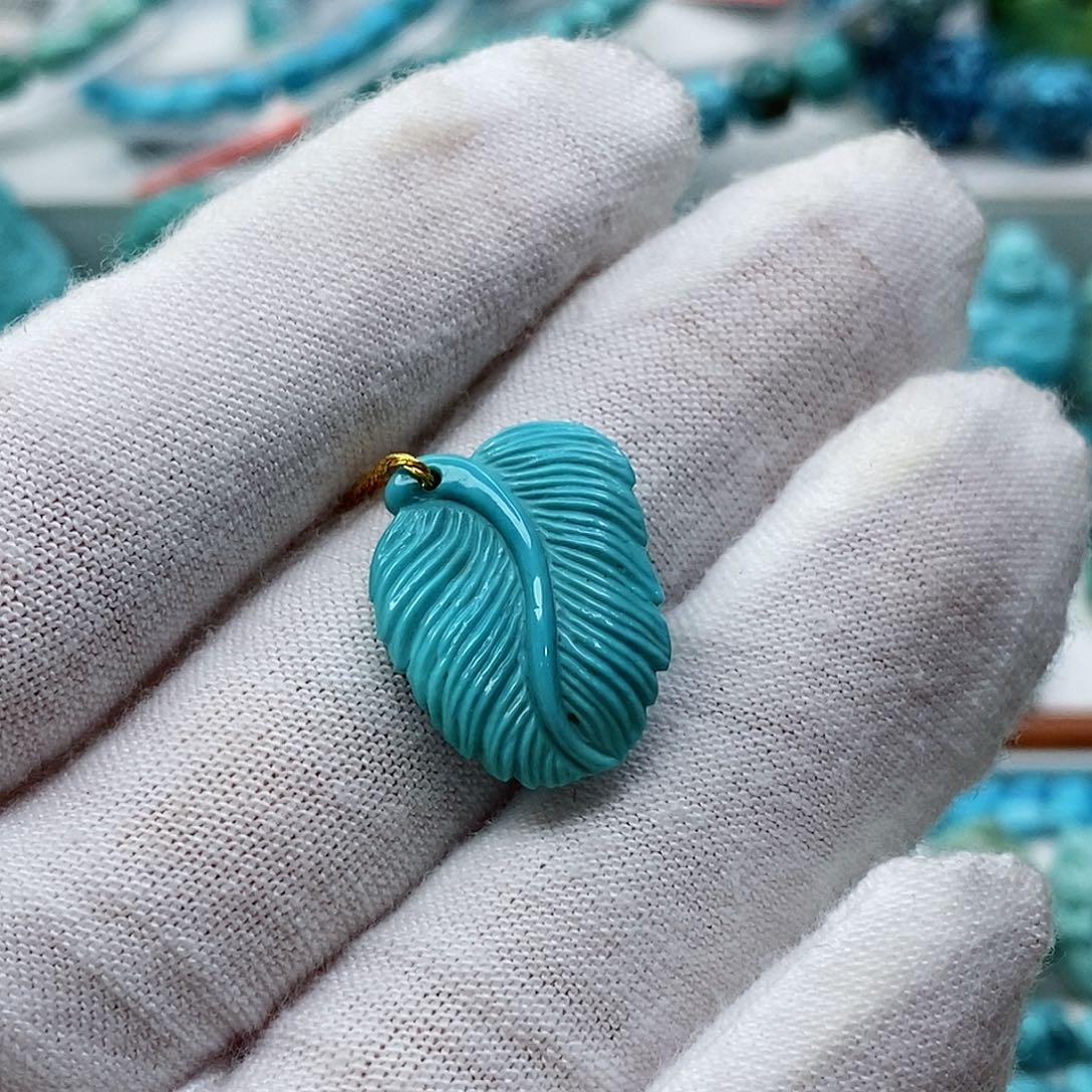 绿松石珠宝奇石未镶嵌