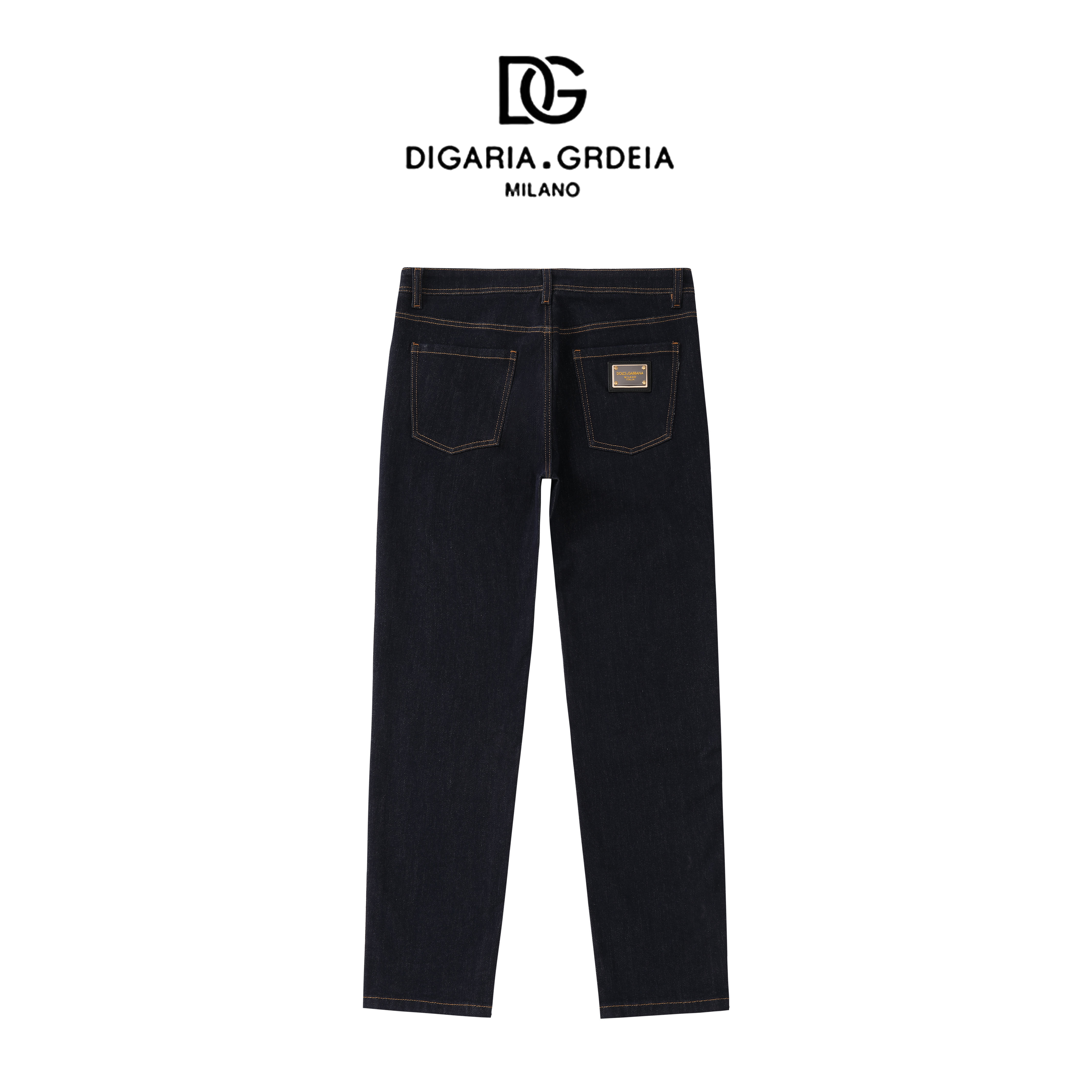 DIGARIA&GRDEIA迪嘎雅004男装潮流直筒牛仔复古水洗牛仔裤