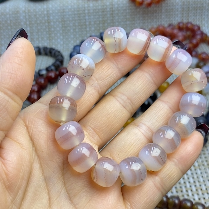 玛瑙/玉髓手链未镶嵌