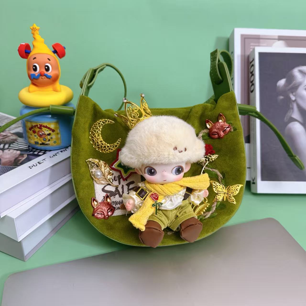 【Dimoo小王子新奇】设计师原创潮玩娃包周边二次元