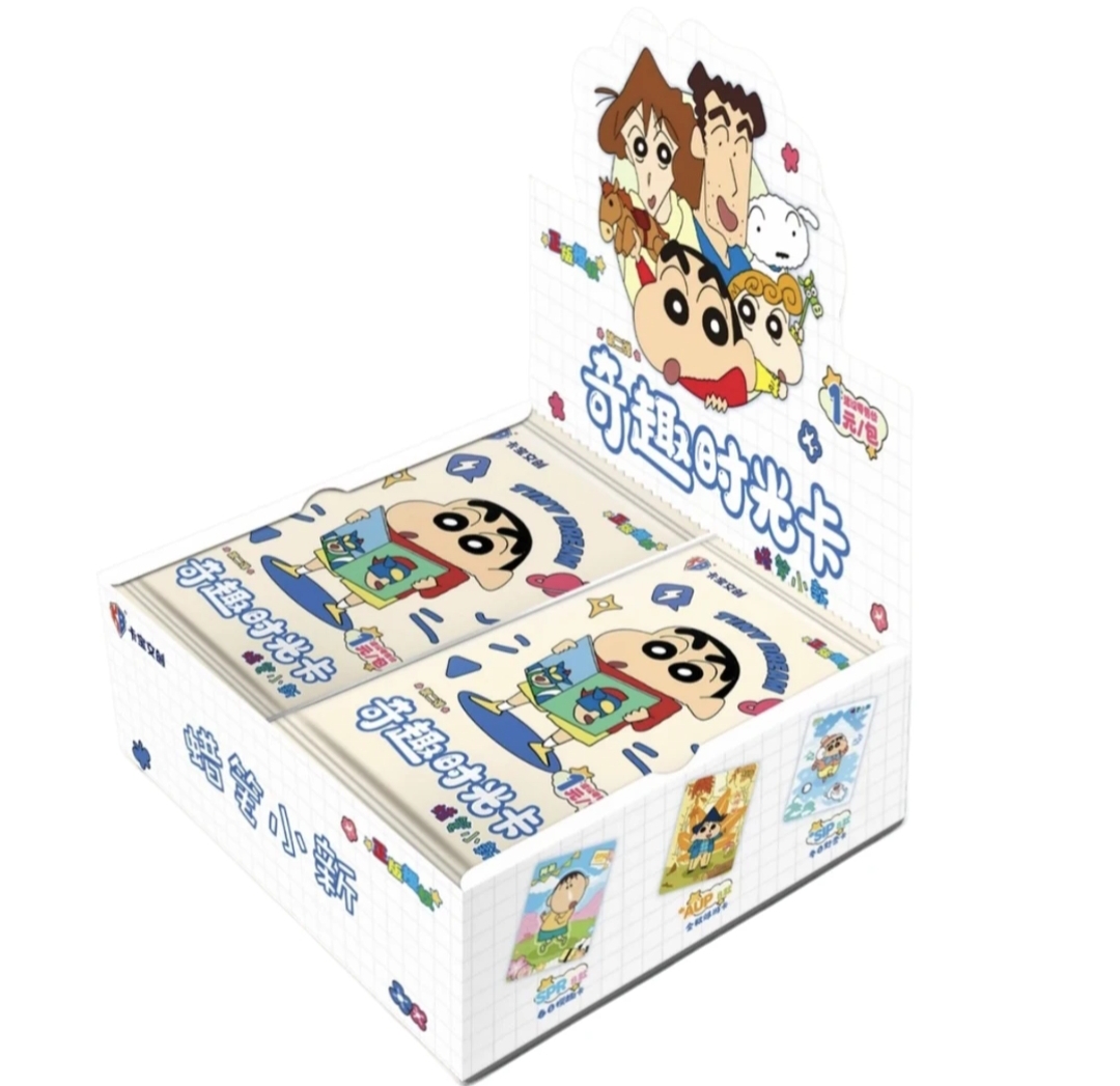 【柠檬汁】卡宝文创蜡笔小新奇趣时光卡牌盲盒（代拆）