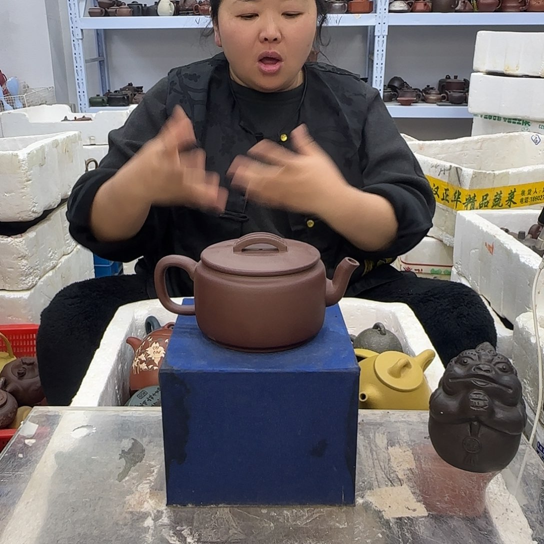 茶壶紫砂宜兴紫砂壶瑕疵处理