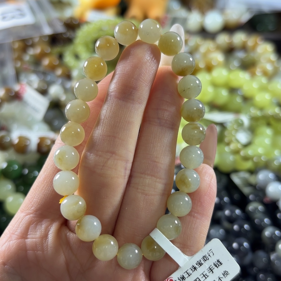 和田玉未镶嵌手串325