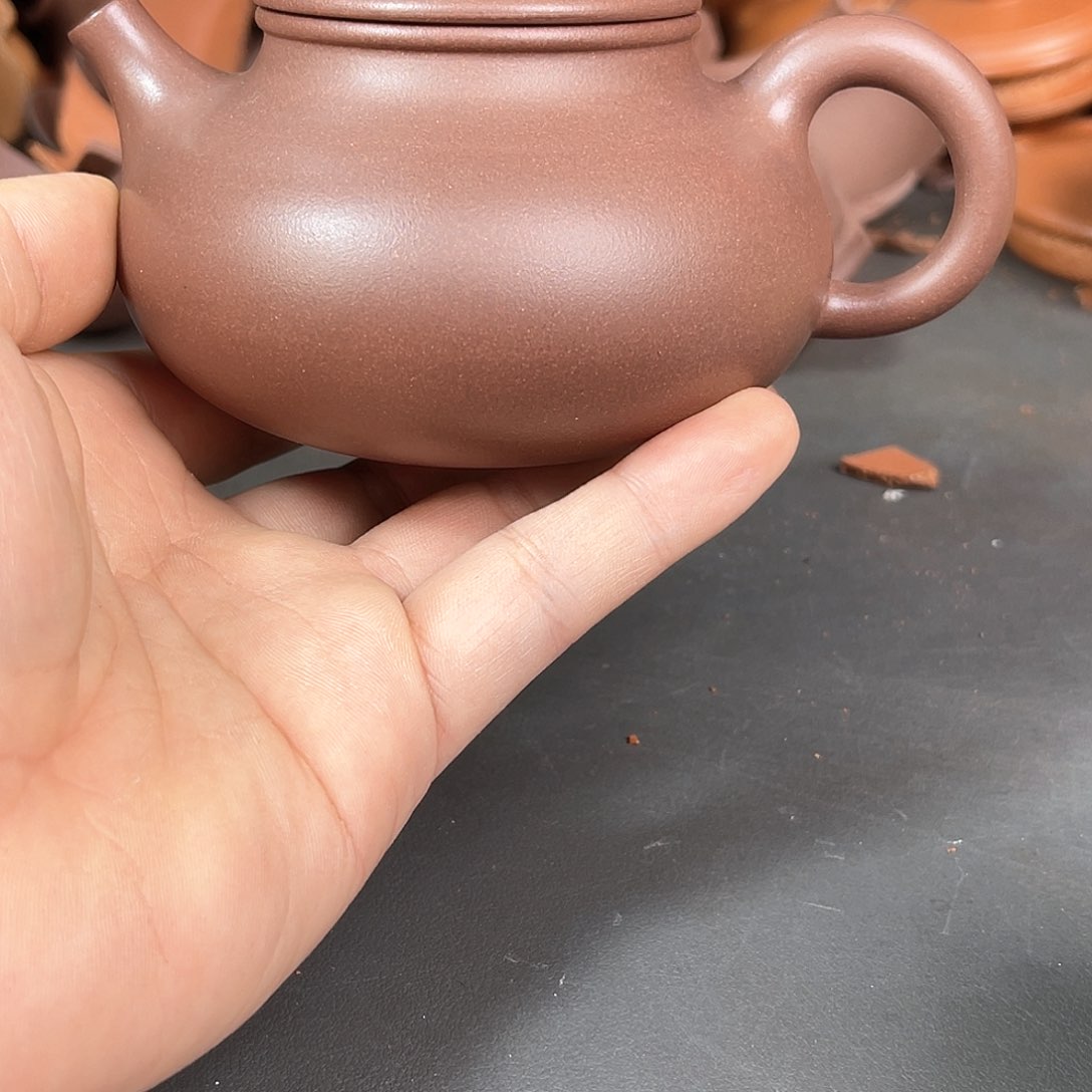 茶壶紫砂孟德伟底槽清全手容天240