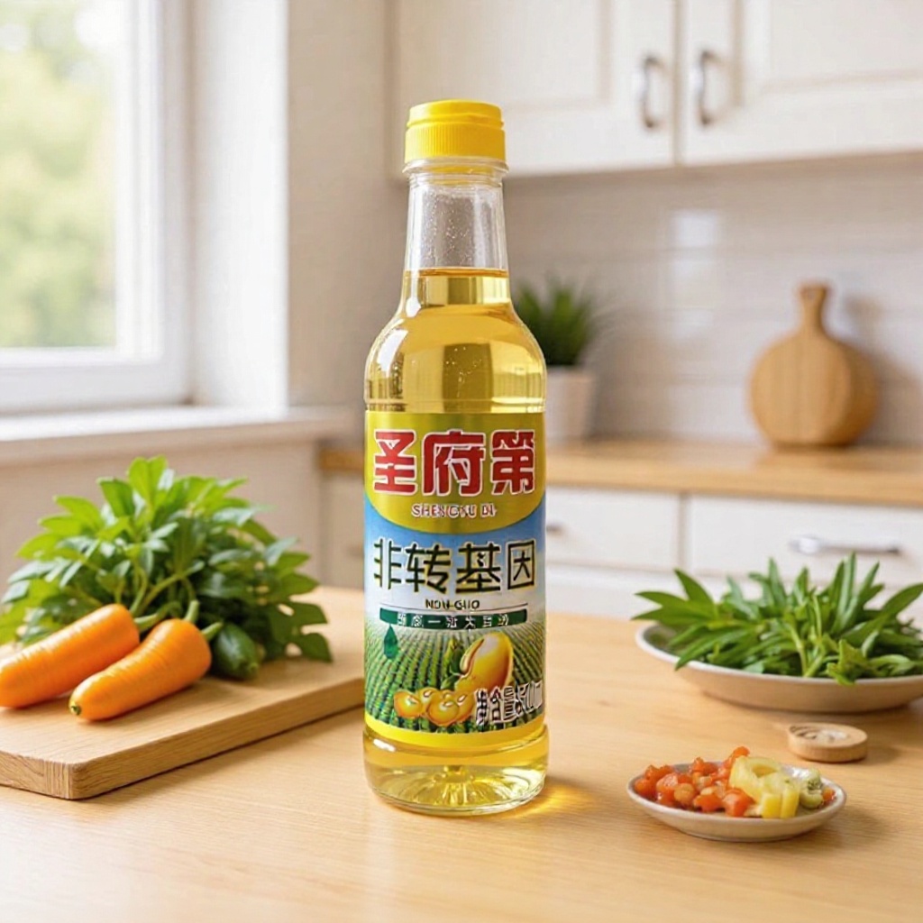 【圣府第】非转基因一级大豆油500ML小桶装植物油家用食用油