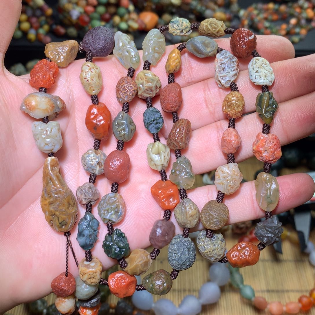 玛瑙/玉髓未镶嵌阿拉善戈壁玛瑙