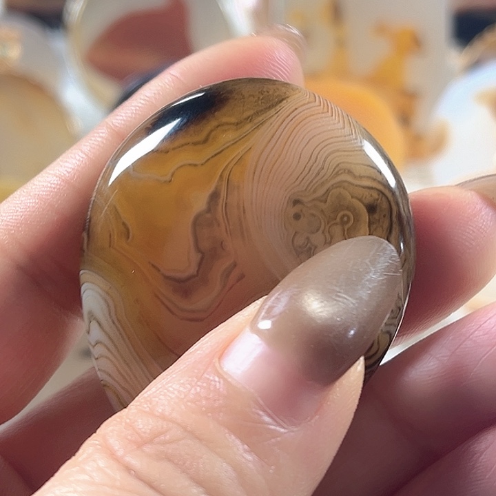 玛瑙/玉髓合金颈饰